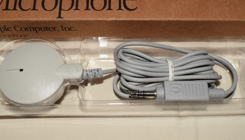 Vintage Apple Computer Inc Microphone NOS Never Used ~ 699-5103-A ~ UD6 - Picture 2 of 5