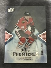 2017-18 Upper Deck Ice Rookie Premieres 111 Jan Rutta Chicago Blackhawks
