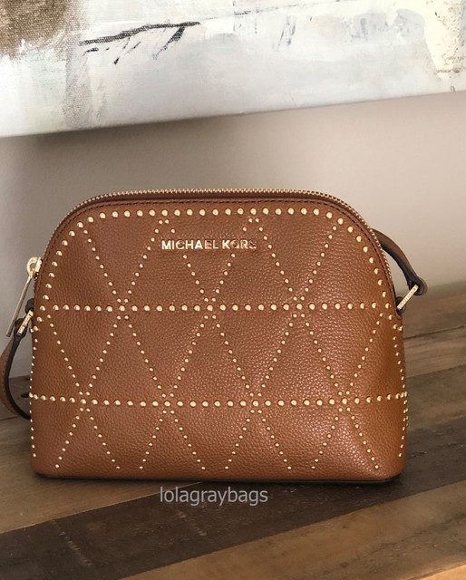 mk adele leather crossbody
