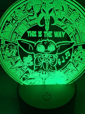Grogu Led Desk Lamp