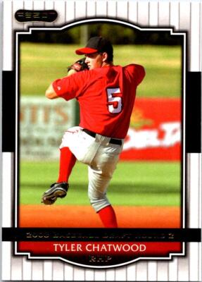 2008 Razor Signature Series Tyler Chatwood #64 Los Angeles Angels