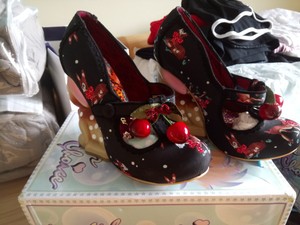 irregular choice cherry deer