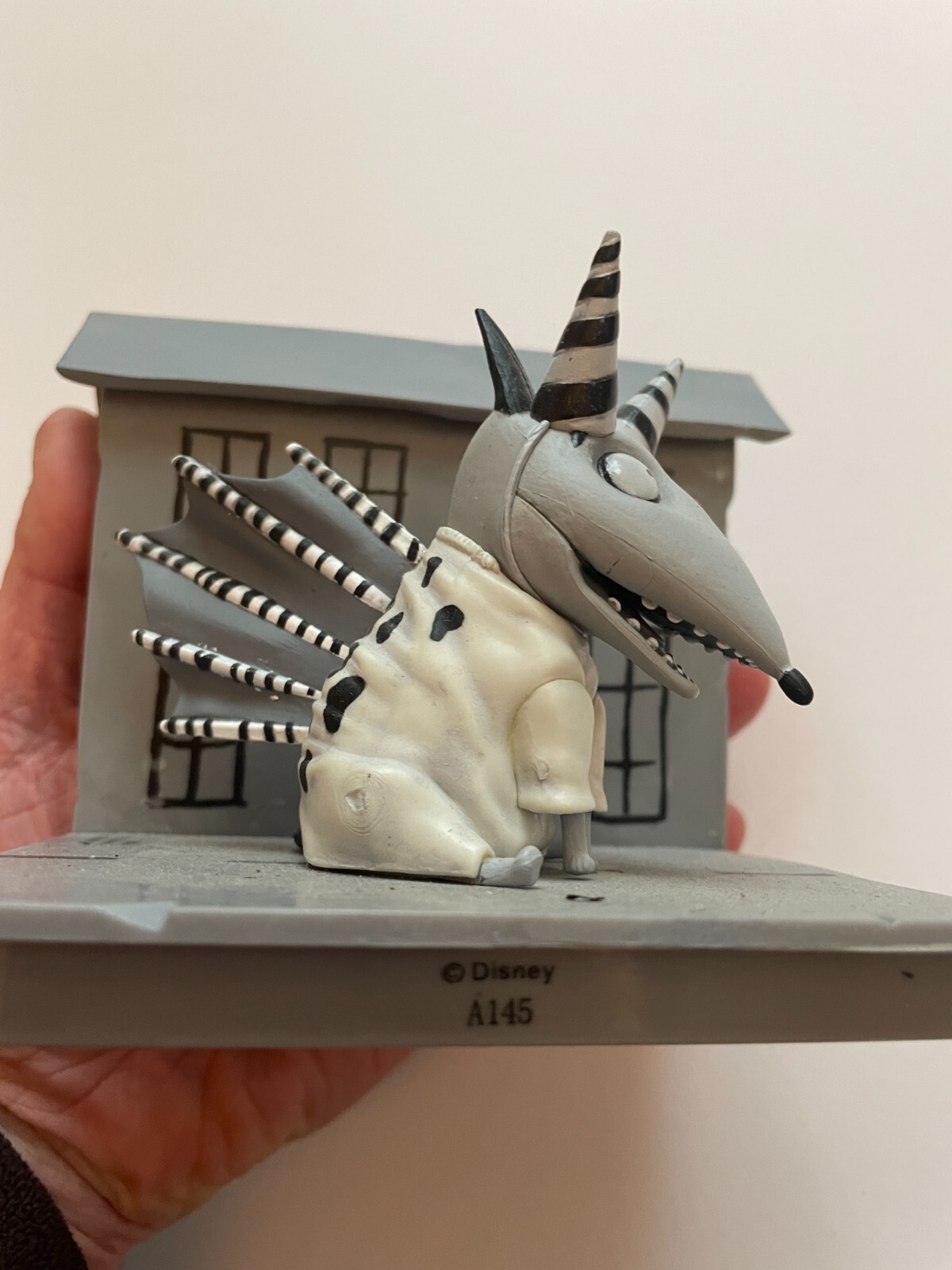 Sdcc Disney Store Tim Burton Frankenweenie Sparkysaurus Figure With Coa Mib