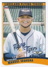 2022 Lakeland Flying Tigers Manuel Sequera RC Rookie Detroit VZ
