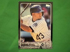 2015 Topps Black #695 Rafael Ynoa 61/64 Colorado Rockies