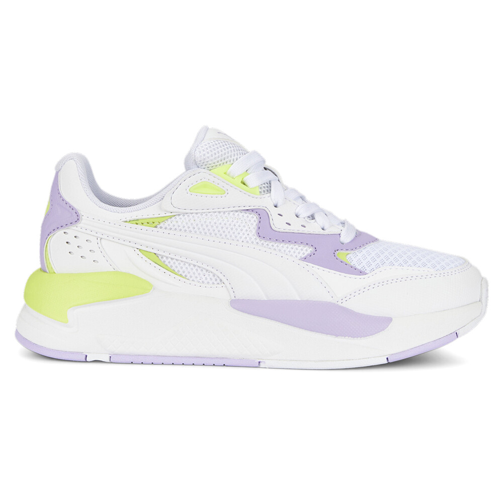 Молодежные кроссовки Puma XRay Speed Play на шнуровке для девочек, размер 6,5 М, Повседневная обувь 38968