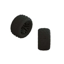 ARRMA ARA550112 dBoots 'FORTRESS' Tire Set Glued Black 2 Pairs
