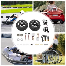 Air Wheel Conversion Kit Electric Cart ATV Beach Scooter Motor Set 10" 36V 350W
