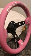 Pink Vertex Universal Steering Wheel Sport Grip Fast Shipping Pink Vertex Universal Steering Wheel Sport Grip Fast Shipping
