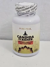 Candida Cleanse Healthy Gut & Colon Support 60 Capsules SEALED Exp 9/26