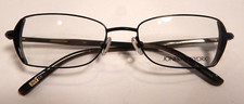 JONES NEW YORK J425 Black 55/17 Metal/Plastic Eyeglass Frame New Old Stock 290
