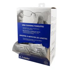 Leader Lens & Screen Cleaning Towelettes 100/Box