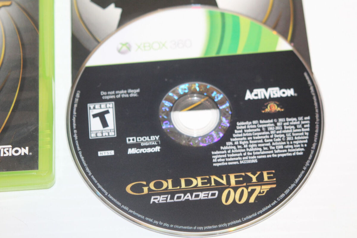 GoldenEye 007 Reloaded Xbox 360 CIB Complete Tested & Working 47875842212