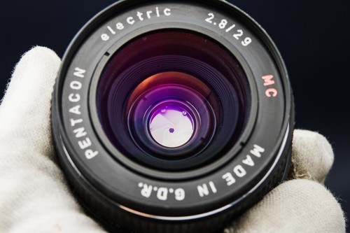 Portrait lens PENTACON electric 2.8/29mm m42 mount SLR DSLR Wide-angle CLA - Picture 12 of 23