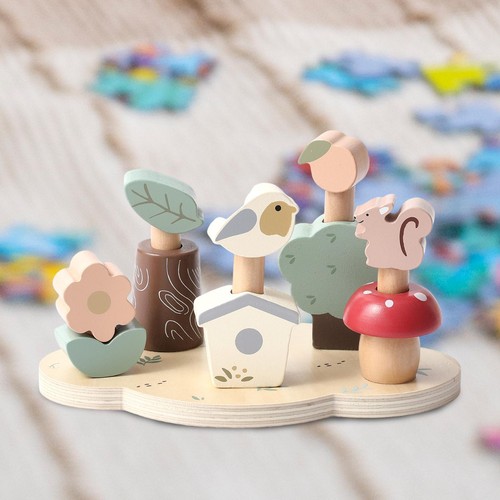 Stacking and Balancing Toy Wood Toy for Kids Children 3 4 5 6 Years Old - Picture 5 of 7