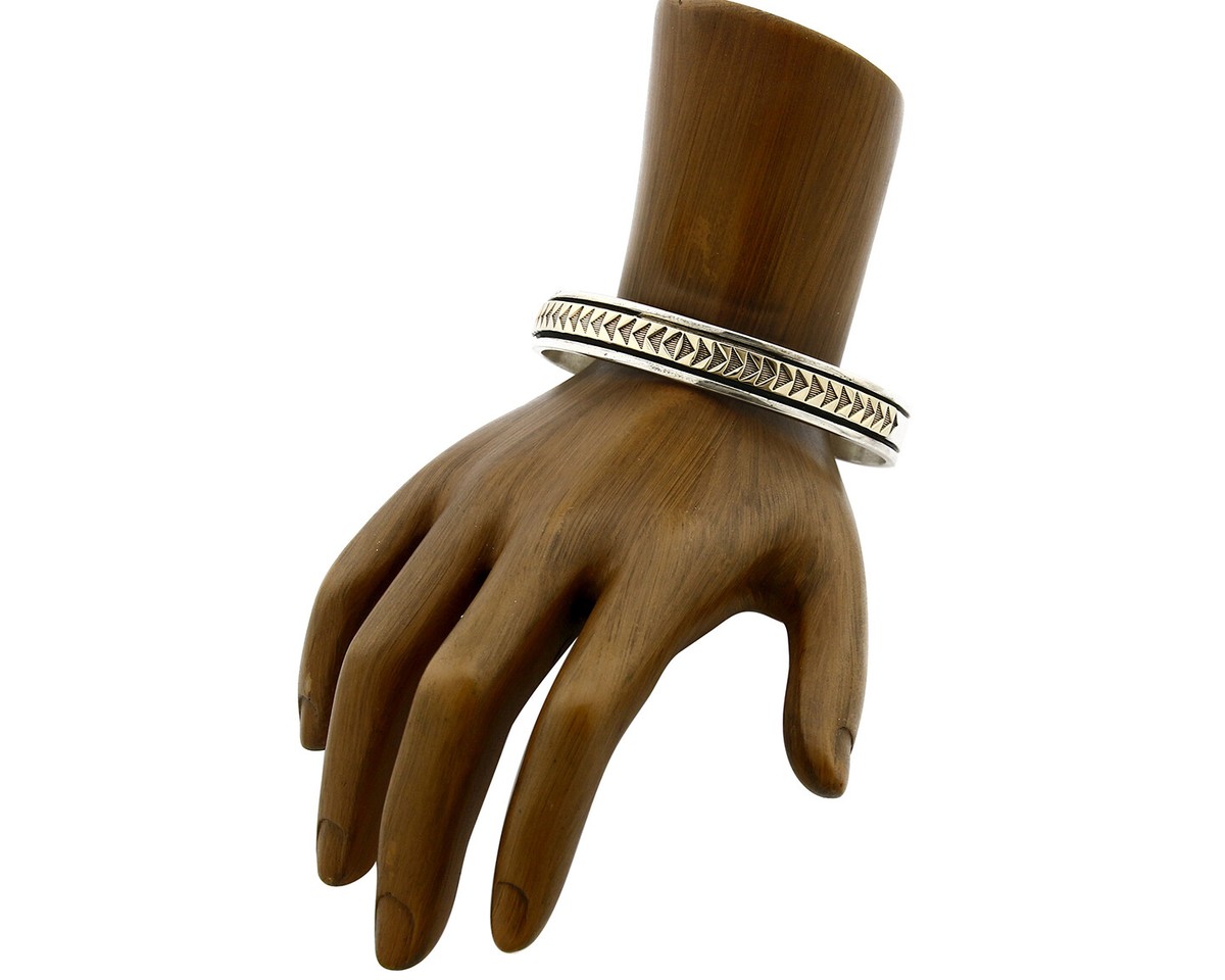 ナバホ Kay Beggy Rogers bangle 極美品 Navajo Bracelet .925 Silver & 14k Solid Gold MM Rogers and