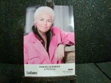 Pam St. Clement (Pat Evans) Eastenders Original Cast Card. Tv Actress Singer