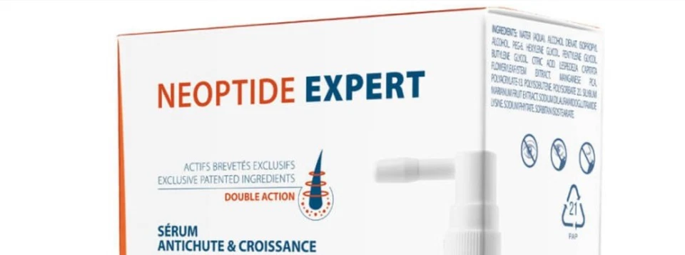 Ducray Neoptide Expert Suero Anti-Caída y Crecimiento Apoyo Cabello Sano Foto 3 de 4