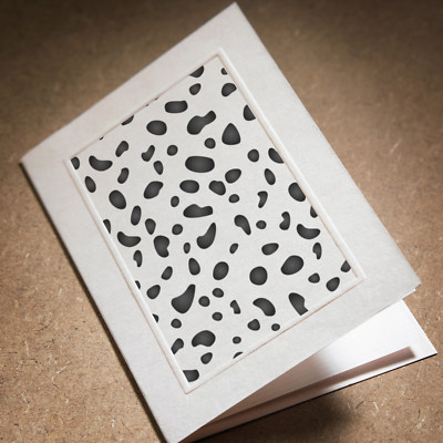 Dalmatian Spots Stencil - Craft Size Animal Print Repeating Pattern Template  | eBay