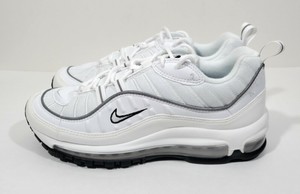 nike air max 98 white reflective silver