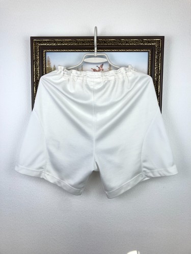 Vintage Puma Italy Football Shorts National Team Soccer White Mens Rare Size L - Picture 10 of 10