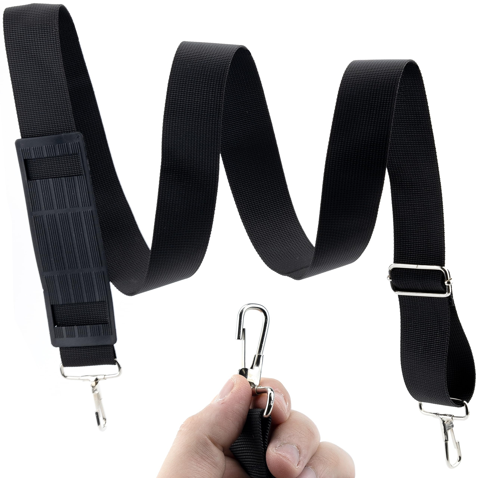 59 Inch Shoulder Strap Adjustable Shoulder Belt Universal Replacement Strap f...