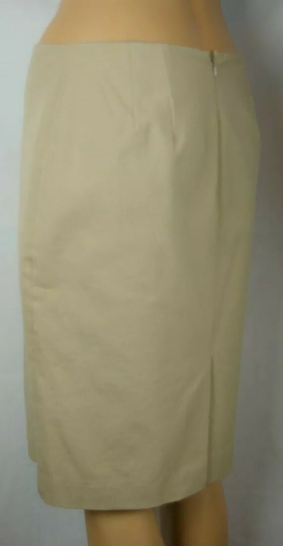 Talbots Petites Solid Khaki Fully Lined Pencil St… - image 4