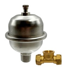 Shock Arrestor 0.16L Expansion Vessel & 15mm Tee