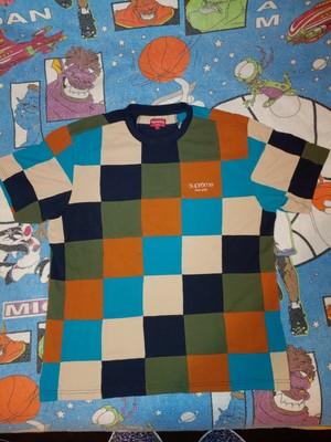 patchwork pique tee