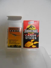 Barratts Jurassic Park  (Dilophosaur) Empty Sweet Packet incl. Slider
