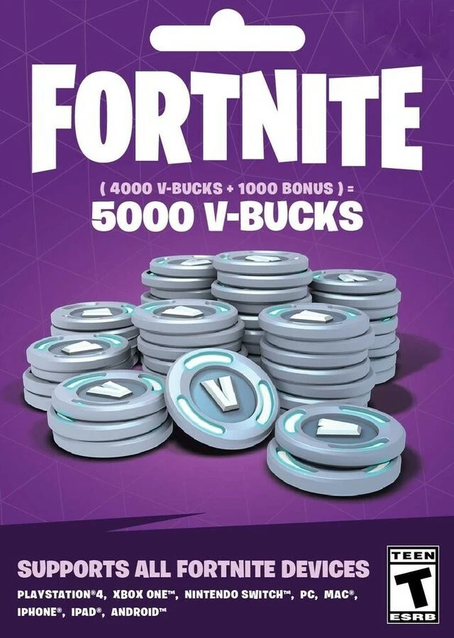 Fortnite 13500 VBucks [Digital], 48 OFF
