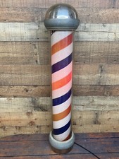 Barber Pole 1950s Original THEO A. KOCH MAKER M. DESIGN 201 “Slim Jim”