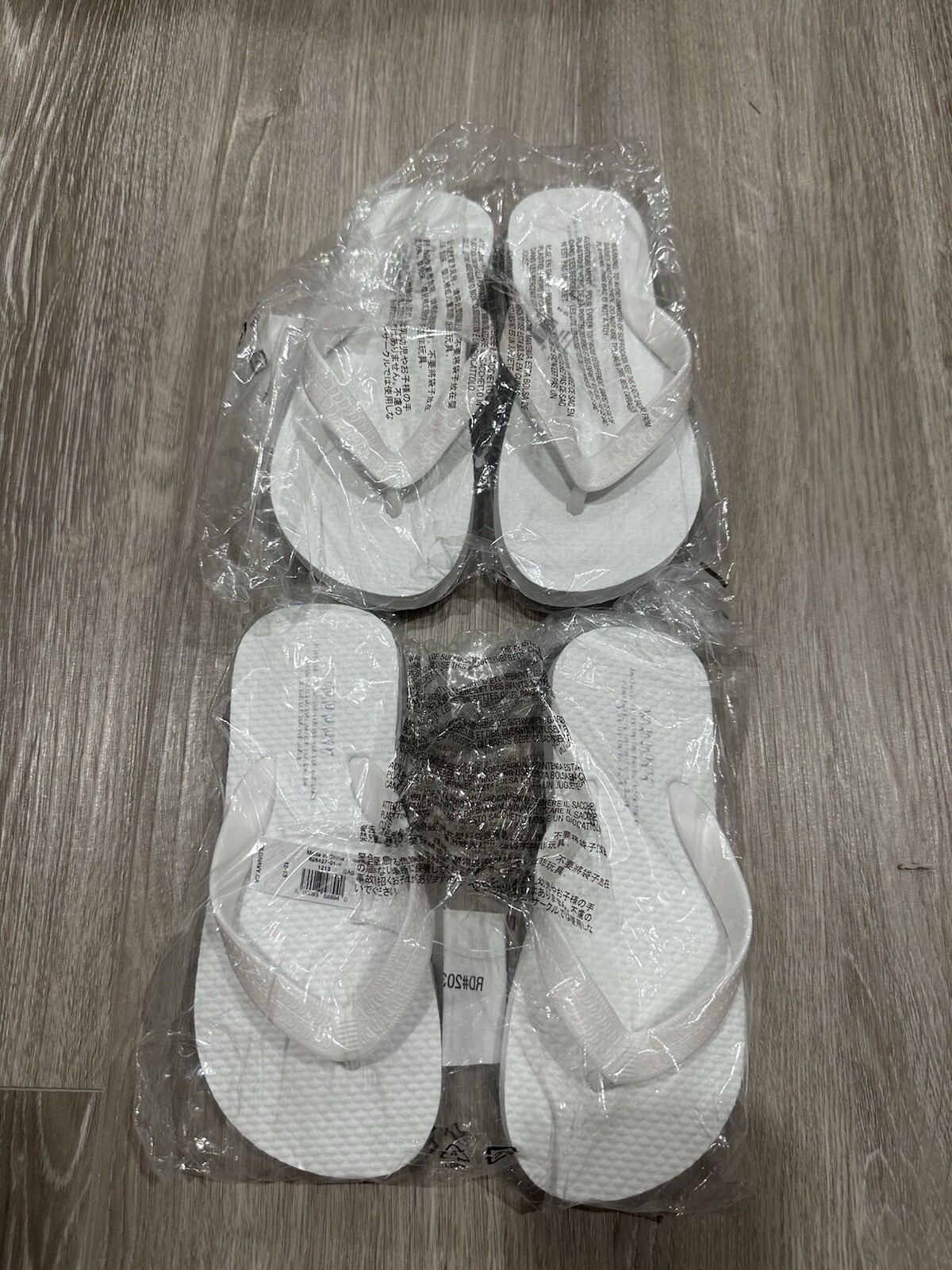 LOTTO Infradito bianche Oldy Navyina b aglia tagli 12 13 nuove l