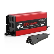 YOURHEEY 48 Volt Golf Cart Battery Charger for EZGO RXV, 15 Amp see note 