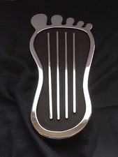 Big Barefoot Gas Pedal Hot Street Rat Rod Chrome Bare foot Vintage NEW Chevy GMC