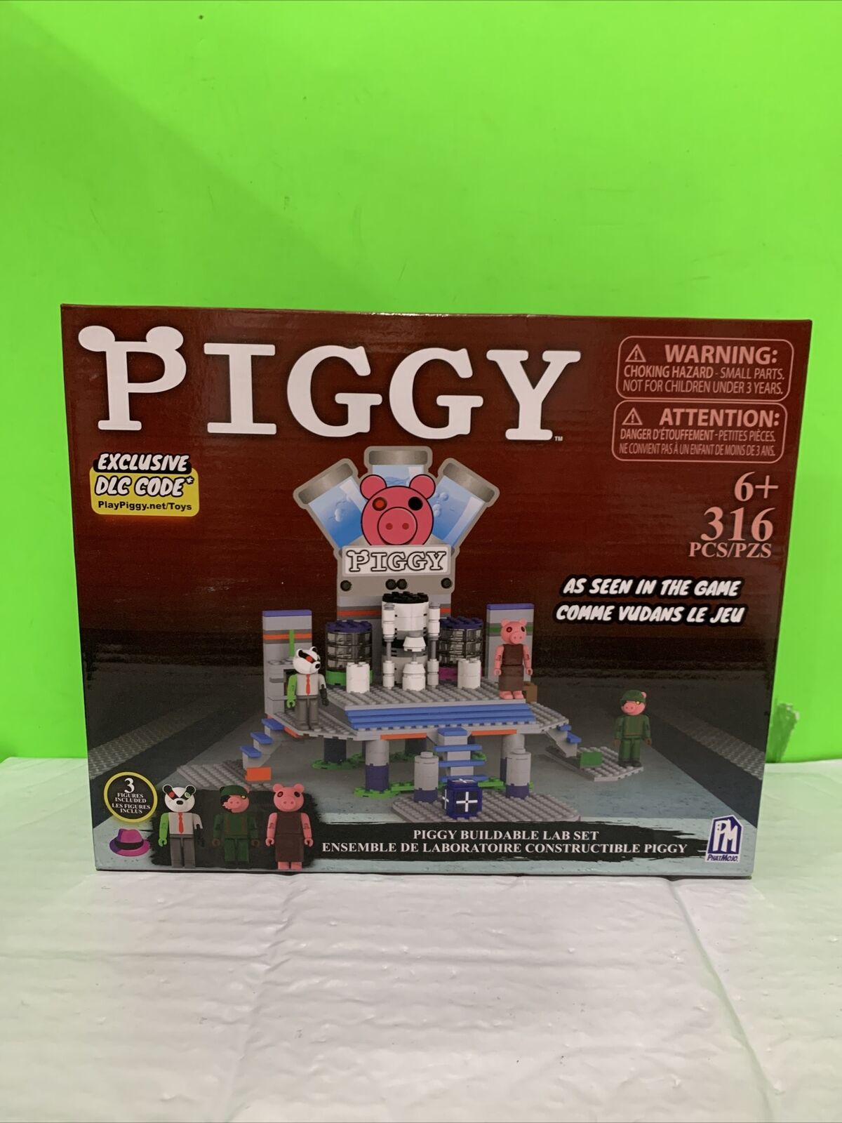 PIGGY Roblox Buildable Lab Set 316 pieces Target Exclusive Super Rare!