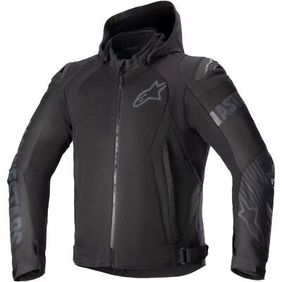 Alpinestars Herren Motorrad Jacke 4XL Zaca Air wasserdicht schwarz