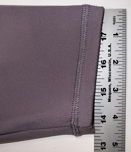 Danskin Women's Crossover Waist Crop Leggings Size LARGE Purple Yoga Pants NWT - Picture 13 of 24