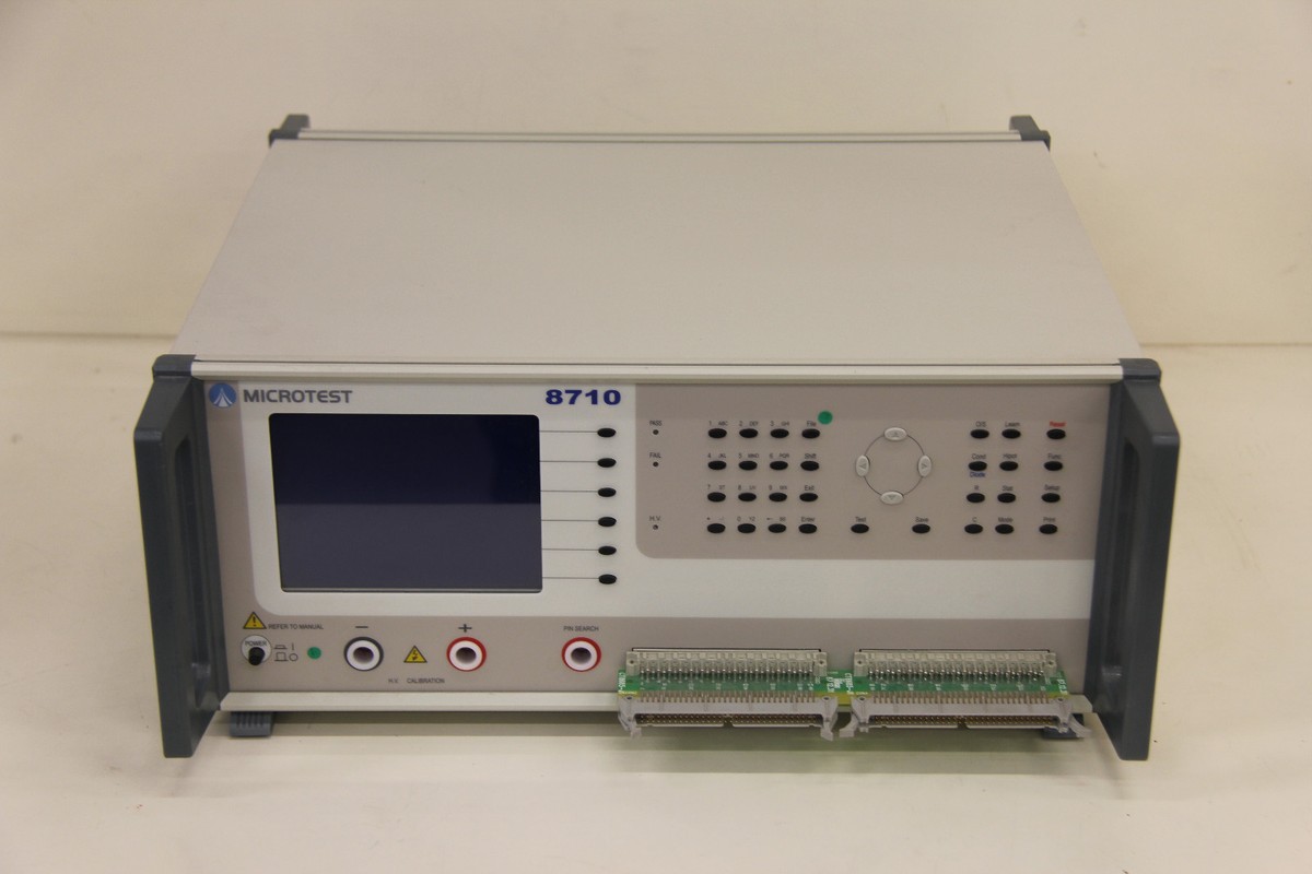 Microtest 8710 Cable Harness Tester Automatic Impusle Testing up