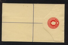 Bahamas  nice postal  registered envelope  unused  6 pence     KEL1227