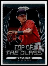 Keoni Cavaco 2020 Panini Prizm Top of The Class #TOC-13 Minnesota Twins