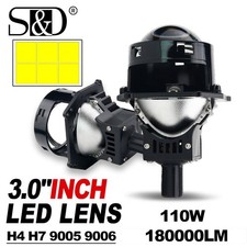3.0 Bi Led Projector Lens 110w 6000k Lhd Car Headlight Kit Universal Retrofit 3.0 Bi Led Projector Lens 110w 6000k Lhd Car Headlight Kit Universal Retrofit
