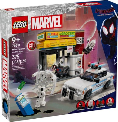 LEGO 76311  Marvel: Spider-Verse: Miles Morales Vs. Spot