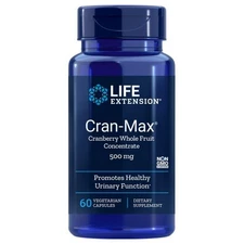 Cran Max 60 Veg Caps 500 Mg by Life Extension