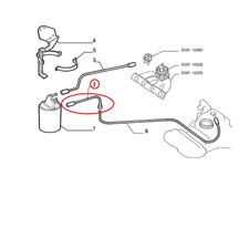 Filtre à carburant Fiat TEMPRA