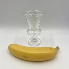 Steuben Crystal Glass Urn Shape Vase Signed 1940's Art Deco 5”