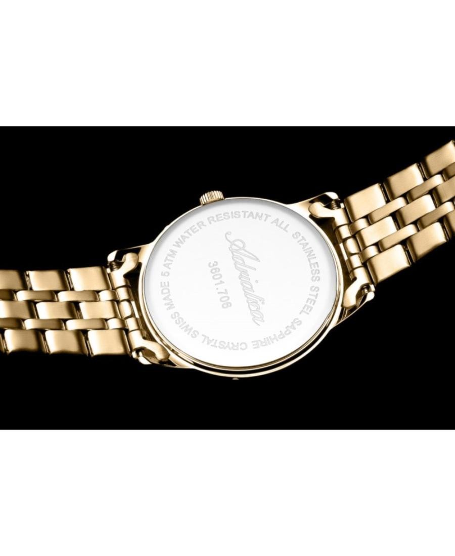 ADRIATICA Women Quartz Casual Watch Classic Dress Black Dial Waterproof Swiss Fa image 6