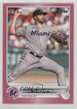 2022 Topps Series 1 Mother's Day Hot Pink 8/50 Zach Thompson #227 1p8y