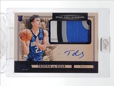 TRISTAN DA SILVA 2024-25 PANINI ONE AND ONE ROOKIE RPA BLUE RC AUTO 02/49