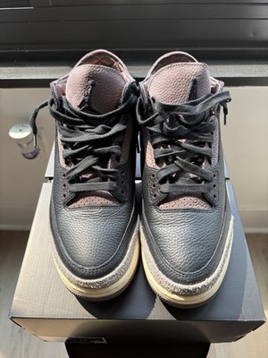 Nike Air Jordan 3 a MA Maniere Black Violet Size 11.5W 10M FZ4811-001